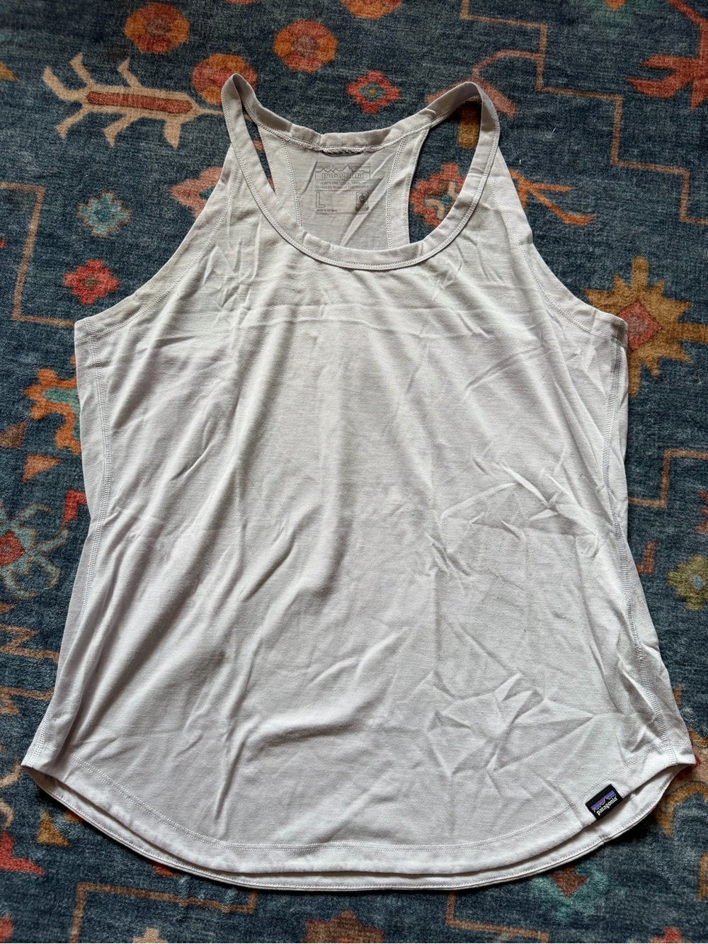 Patagonia Women’s Light Silver Racerback Tank